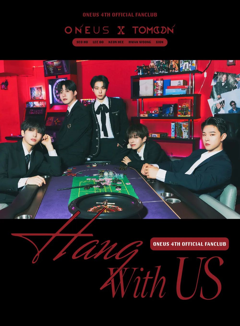 ONEUS 4TH OFFICIAL FANCLUB [TOMOON] "HANG WITH US"