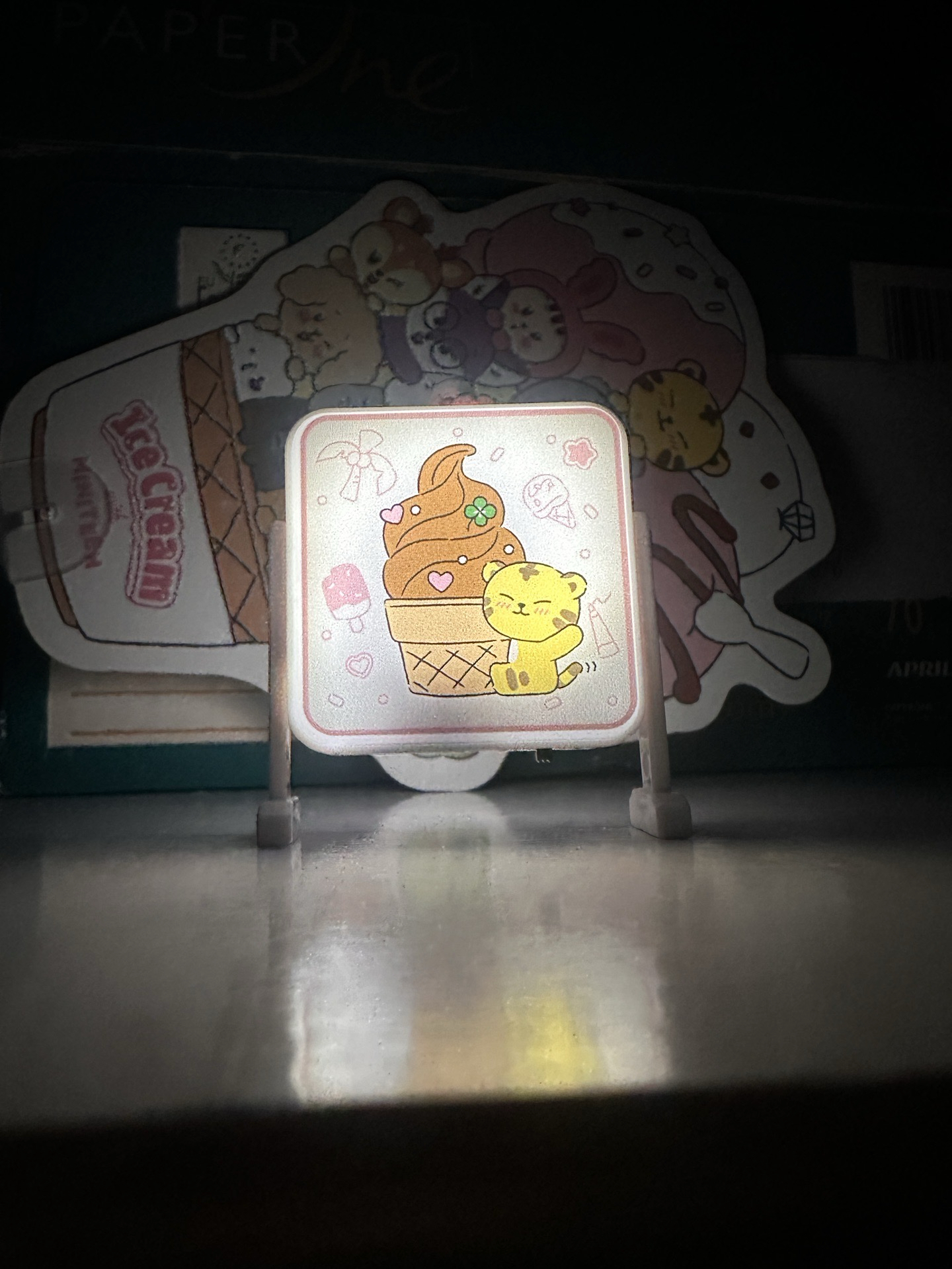 miniteen香港限定燈箱