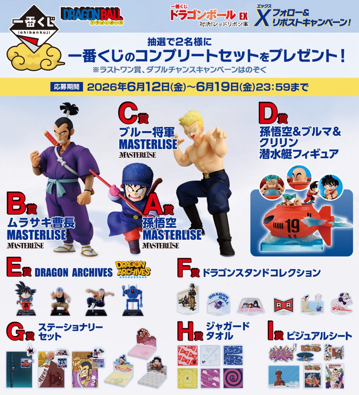 一番くじ ドラゴンボール EX 対決!レッドリボン軍