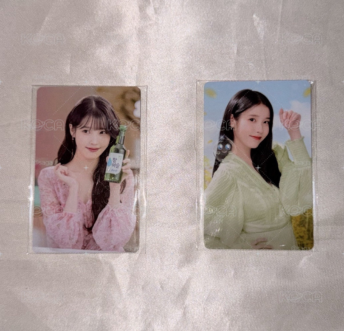 代購 IU 香港 燒酒 小卡 特典卡