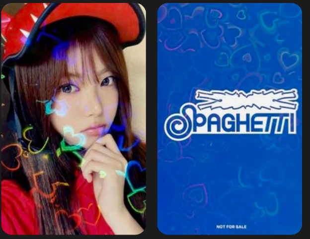 🔅SPAGHETTI 環球 單封預售 特典卡 