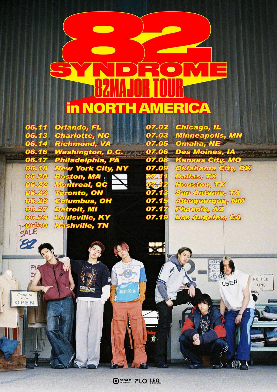 2025 Tour in North America '82 SYNDROME' 