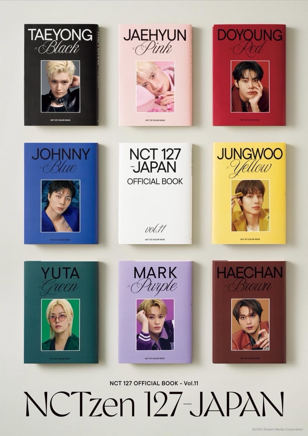 NCT 127 OFFICIAL BOOK Vol.11