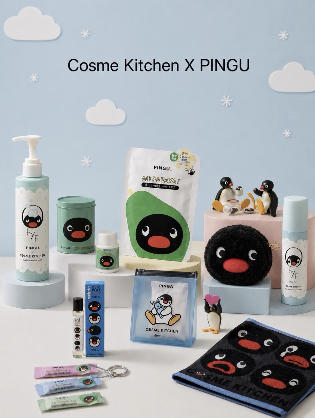 Cosme Kitchen x Pingu