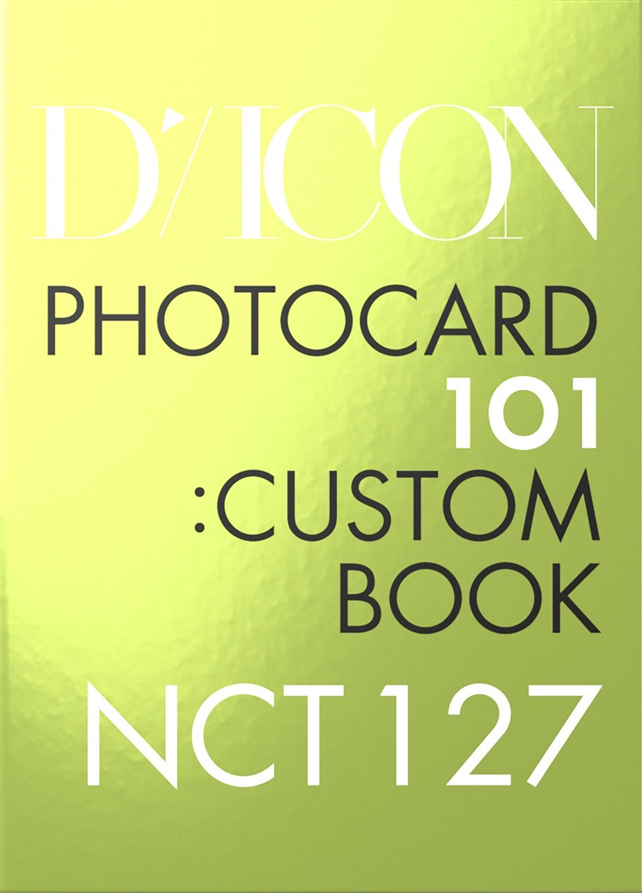 DICON PHOTOCARD 101: CUSTOM BOOK NCT 127