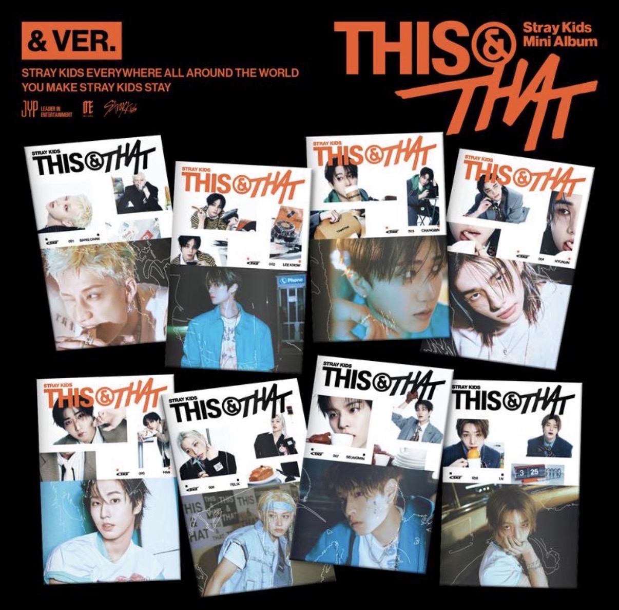 THIS & THAT 專輯單封& ver. | BANG CHAN - THIS & THAT - 專輯
