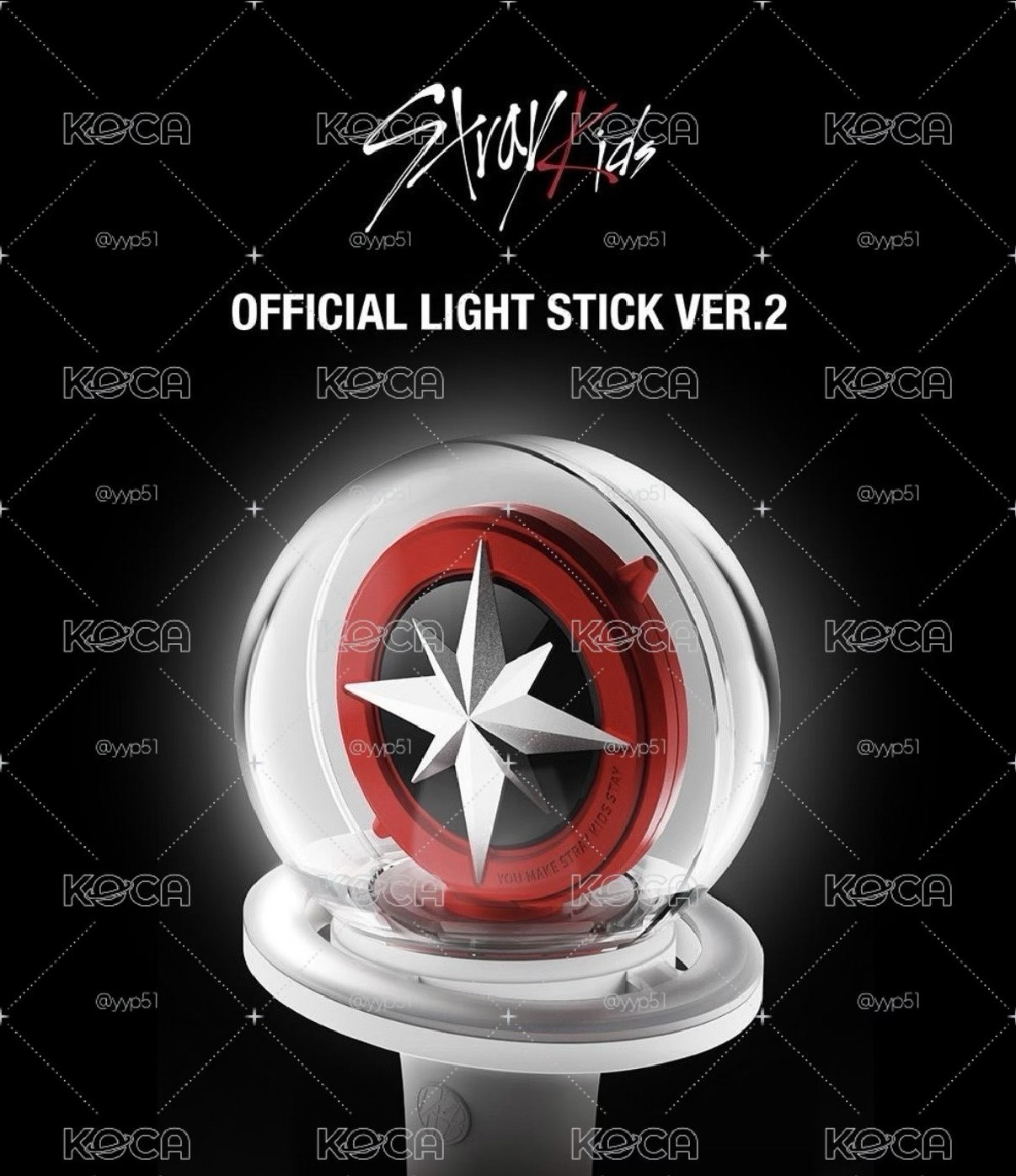 Stray kids 手燈  全新現貨速出 有送卡