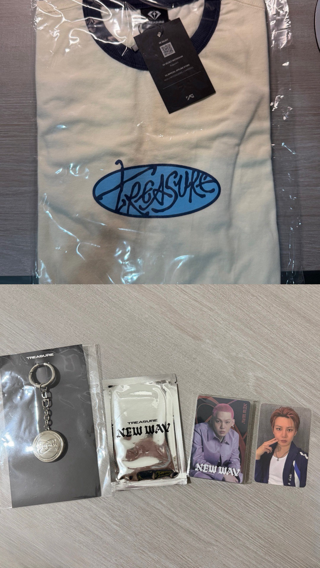 Treasure T-shirt + 快閃店周邊 滿額卡