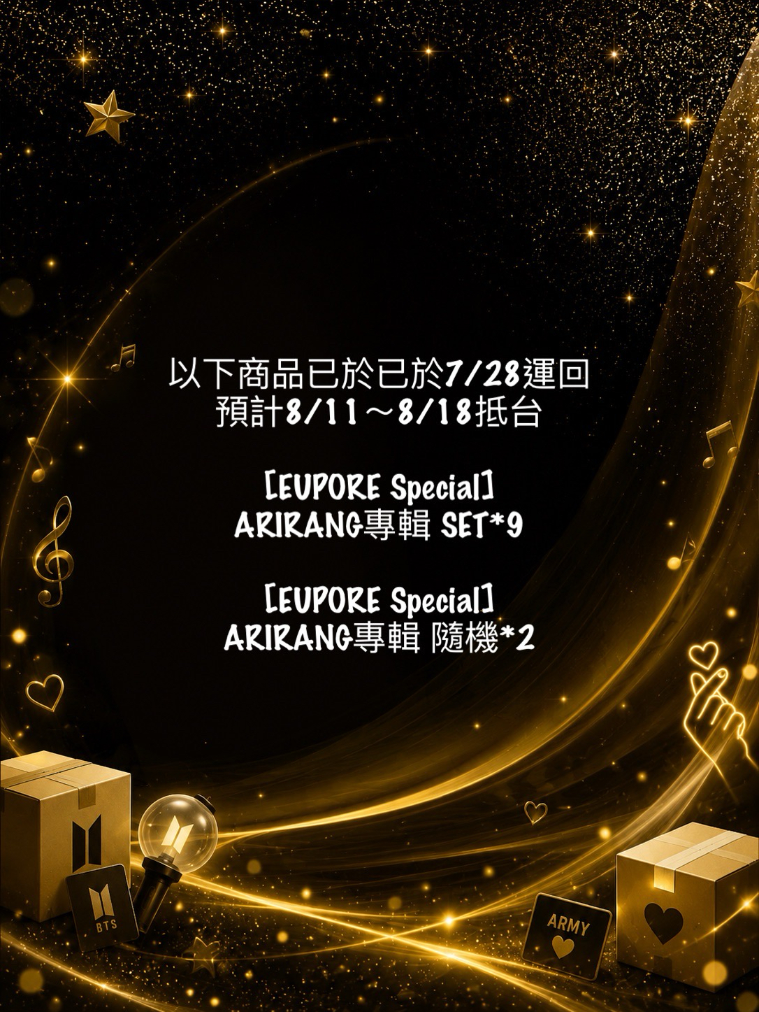🛳️代購商品貨態公告🛳️