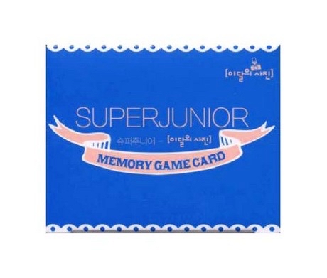 Super Junior 2007 Memory Game Card