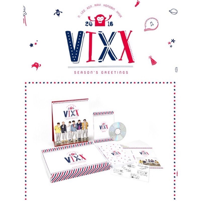 VIXX 2016 SEASON`S GREETINGS