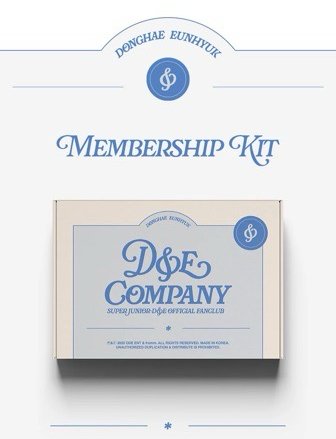 2025 SUPER JUNIOR-D&E OFFICIAL FANCULB [D&E COMPANY] MINI MEMBERSHIP KIT