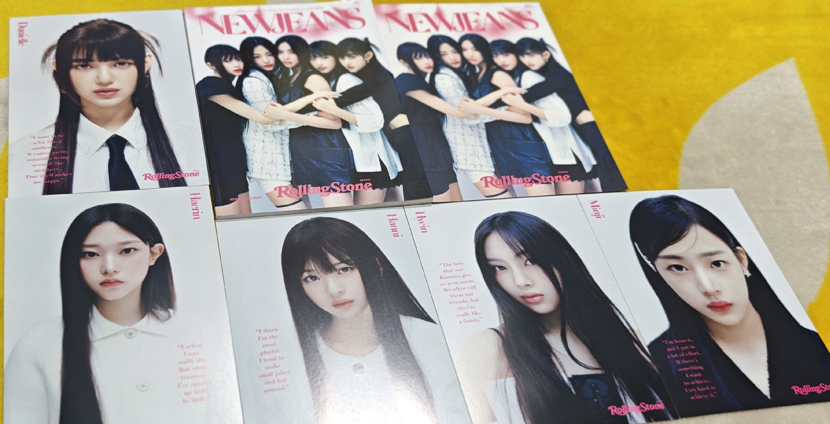 【含完整雙特典附錄】NewJeans 滾石雜誌 Rolling Stone 日本版 雜誌+雙特典完整套組