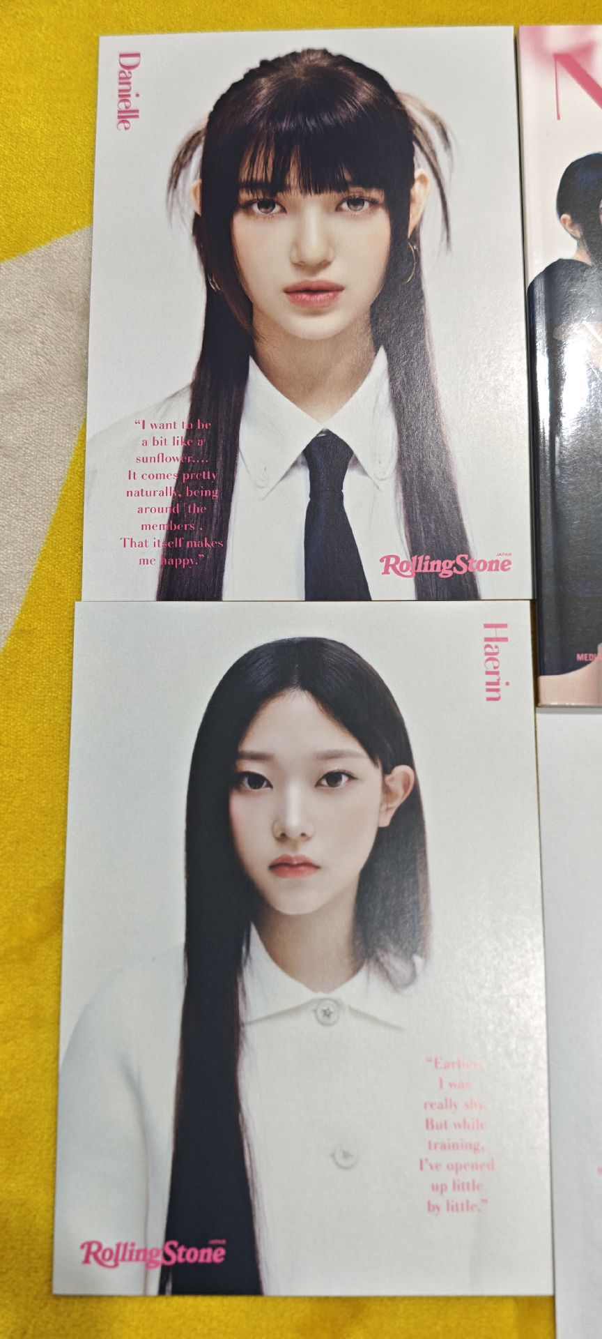 【含完整雙特典附錄】NewJeans 滾石雜誌 Rolling Stone 日本版 雜誌+雙特典完整套組