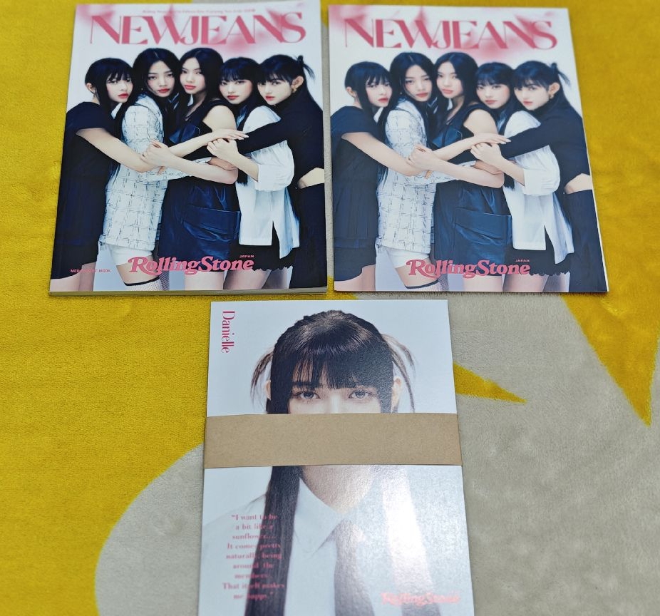 【含完整雙特典附錄】NewJeans 滾石雜誌 Rolling Stone 日本版 雜誌+雙特典完整套組