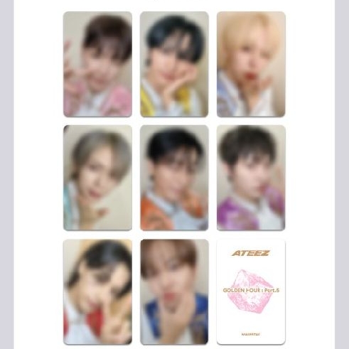 ATEEZ｜GOLDEN HOUR PART.5 Makestar特典卡