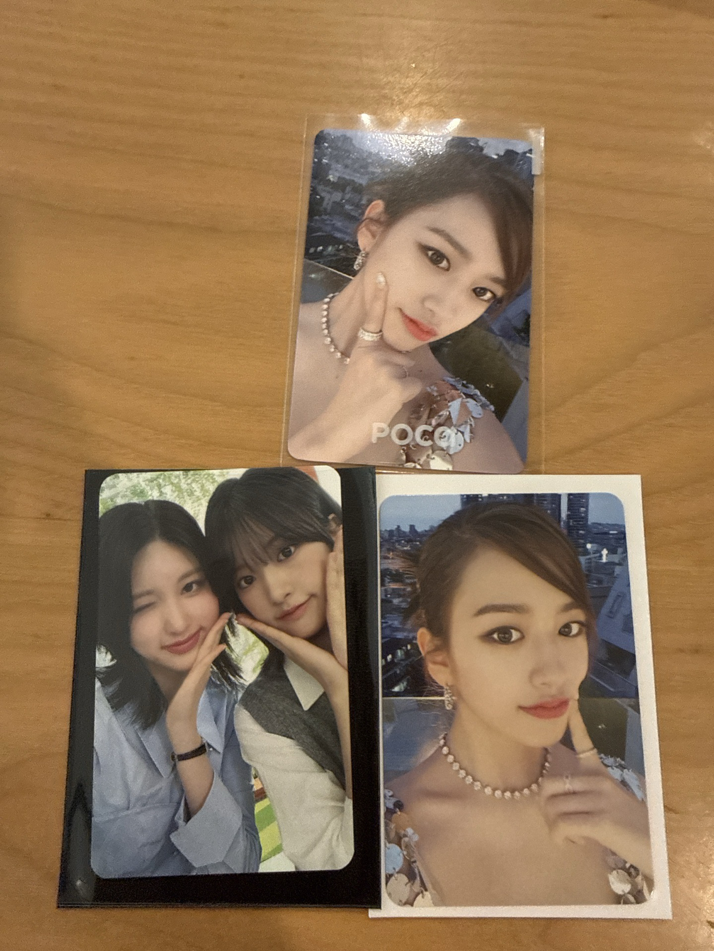 俞真 買三送一  送一張卡