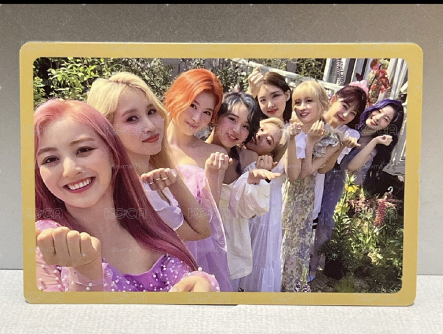 TWICE 迷九 專輯卡 預售禮
