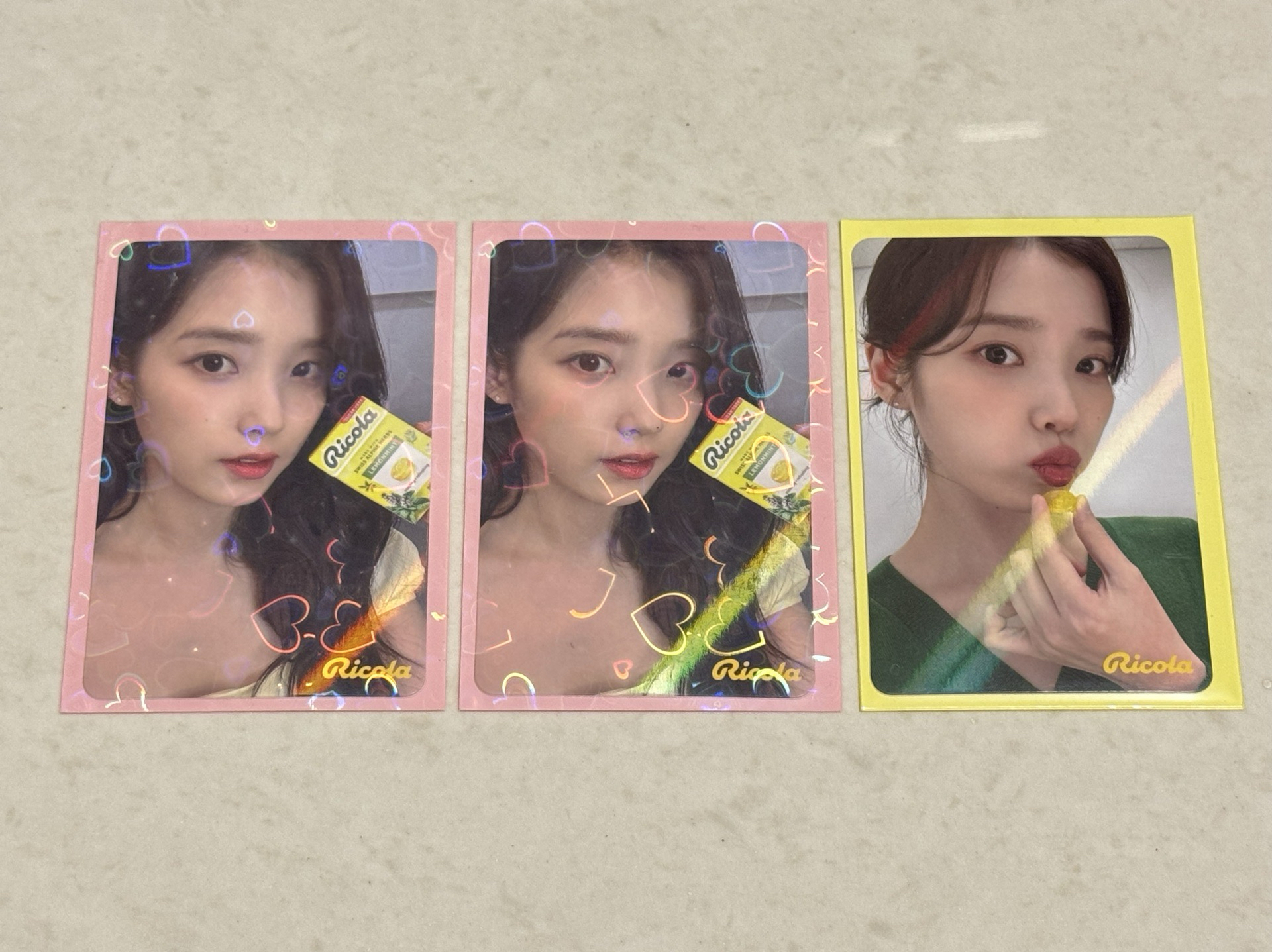 IU x 利口樂（7-11款、全家款）小卡