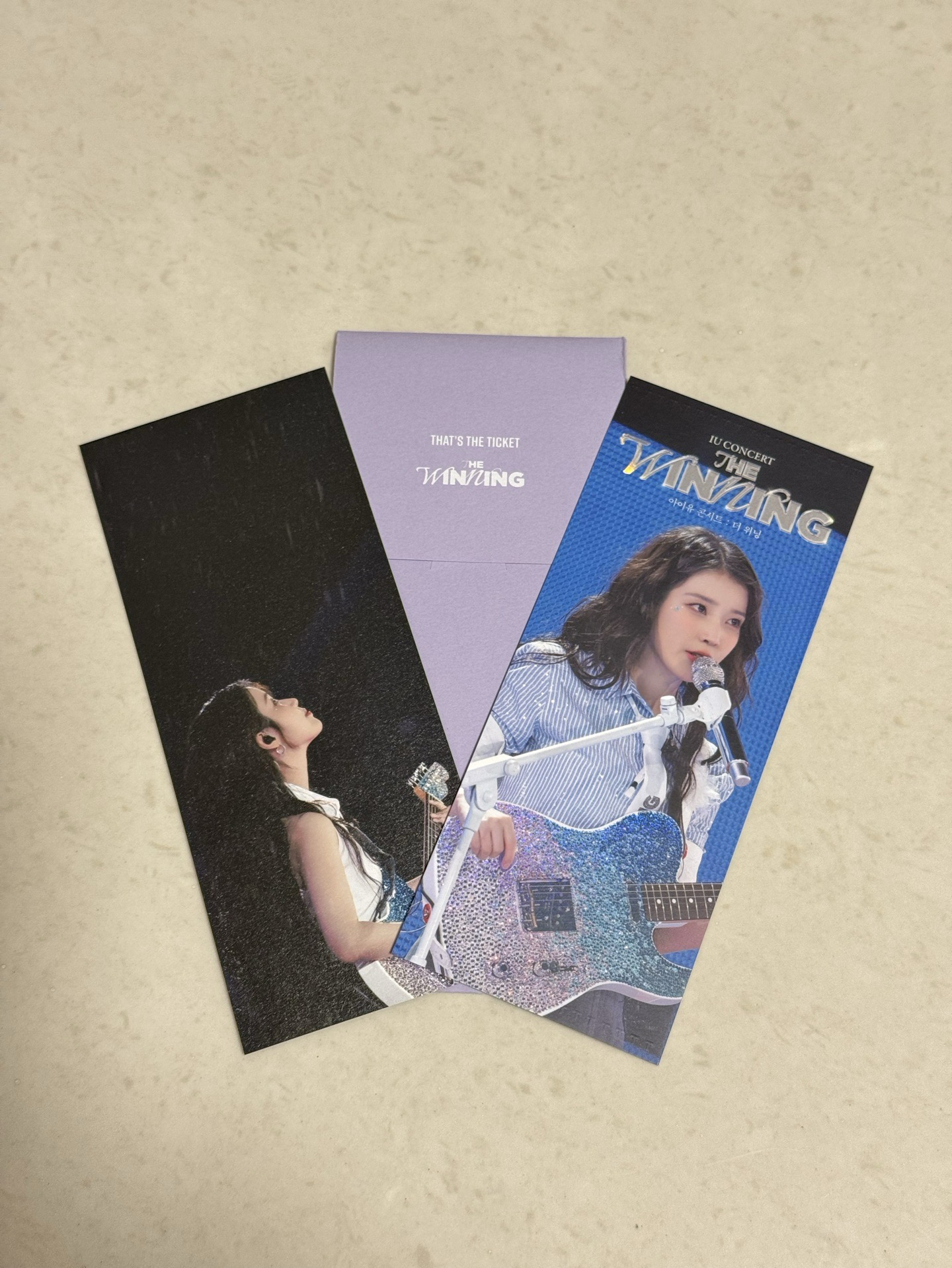 IU《THE WINNING》CGV電影票卡