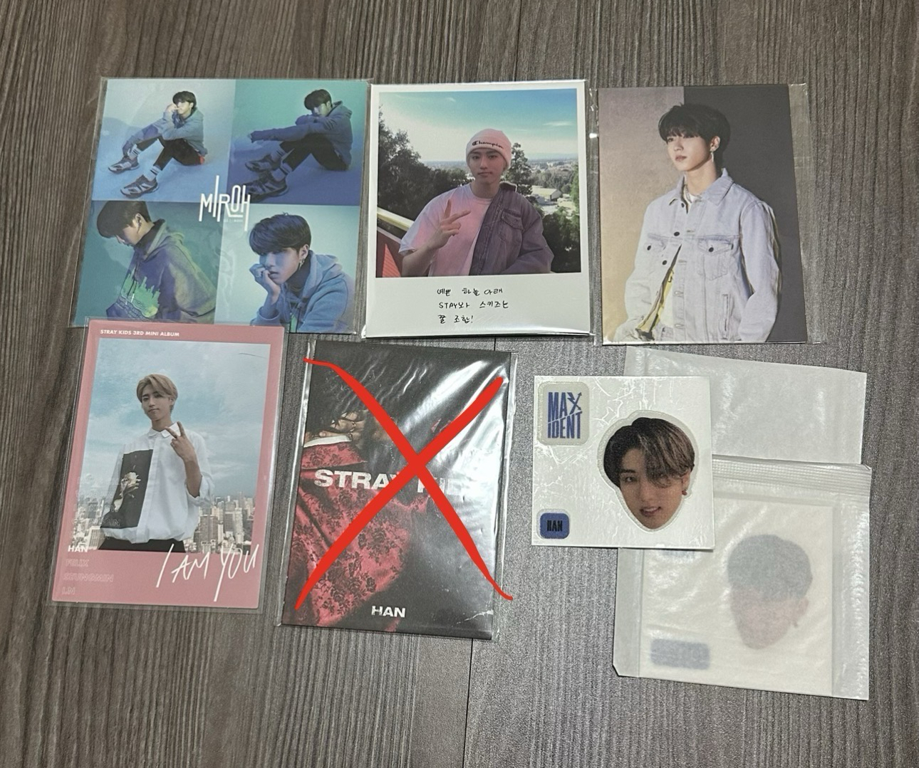 stray kids han 專輯隨機物