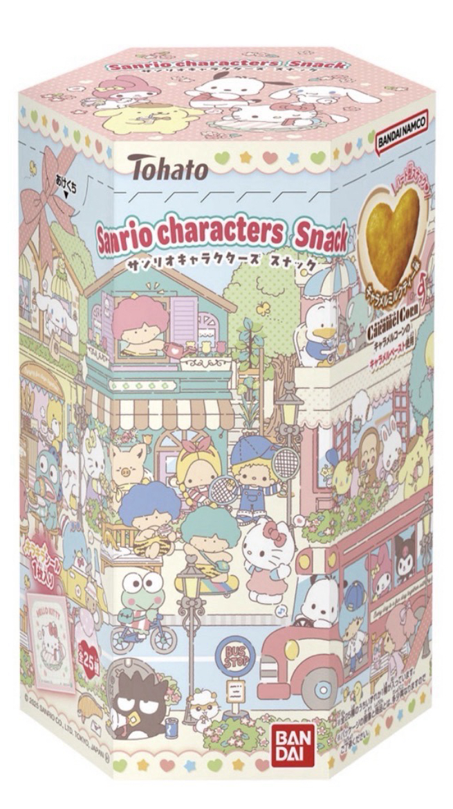 Tohato x Sanrio 餅乾貼紙