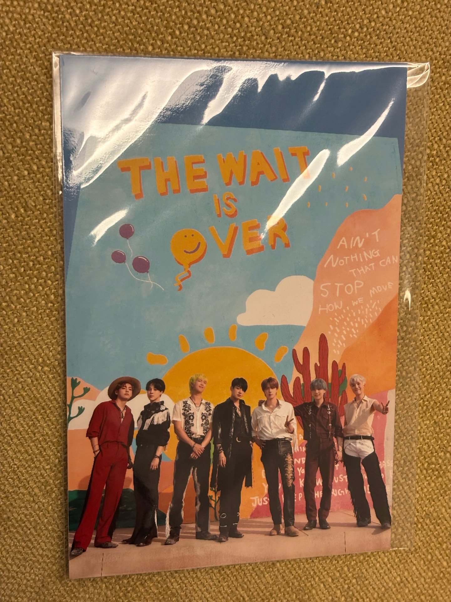 bts 回憶錄 2021 團體 明信片 大卡 初販特典 