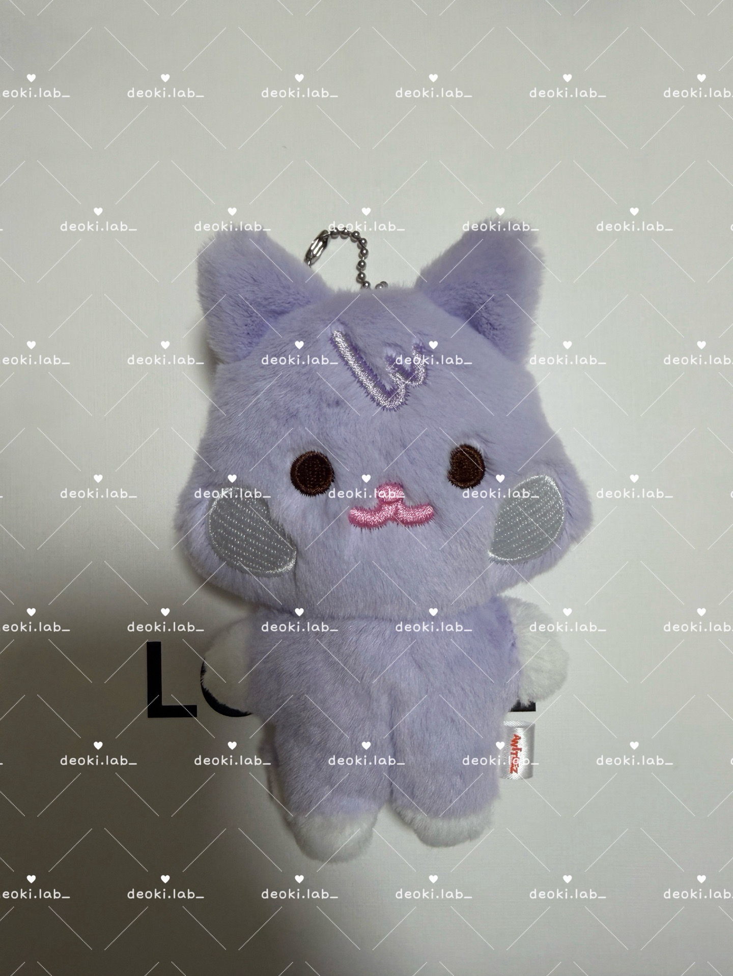 ANITEEZ IN TREASURE 吊娃 FLAT FUR PLUSH