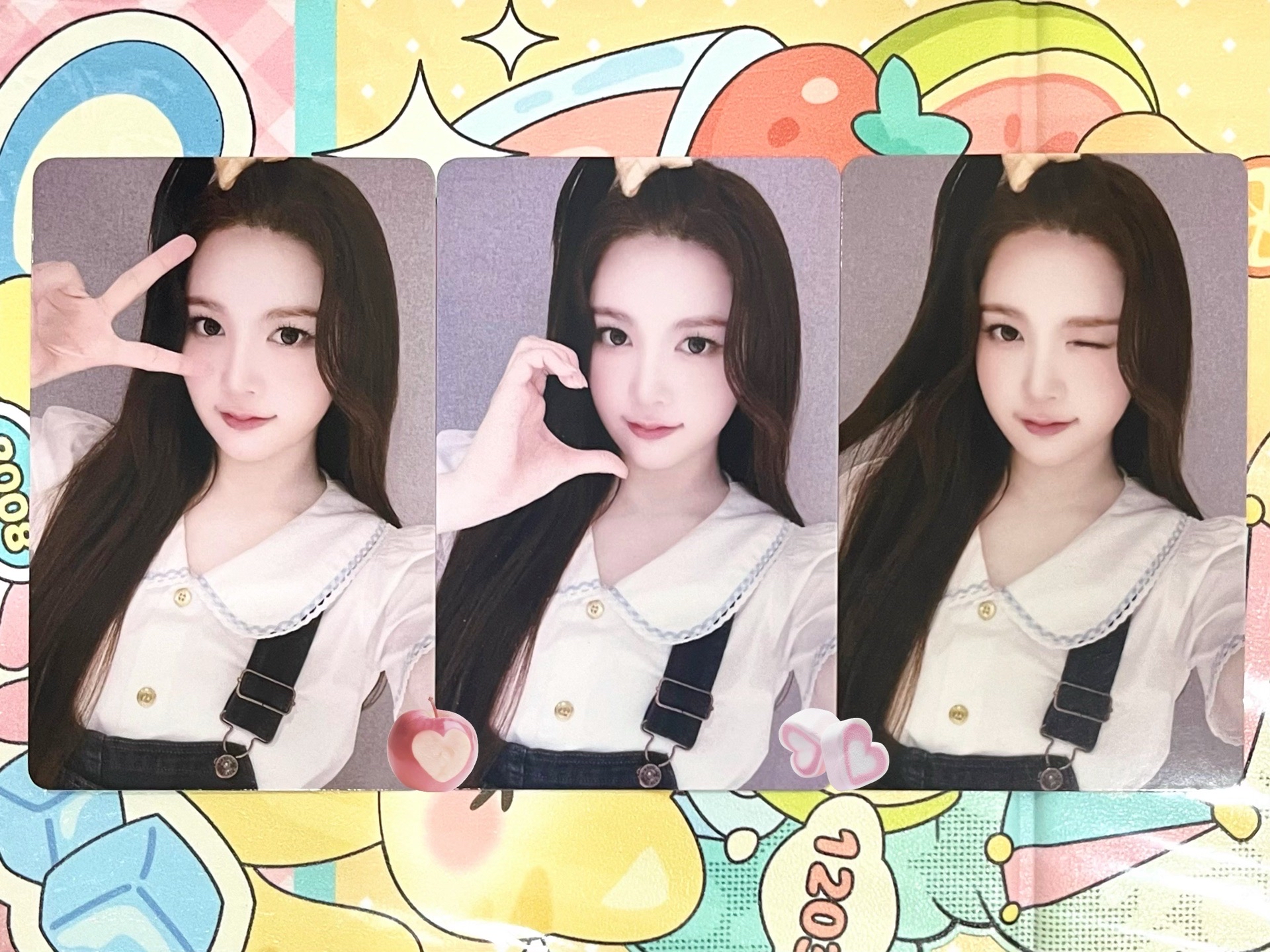A-NA 蘋果頭*3