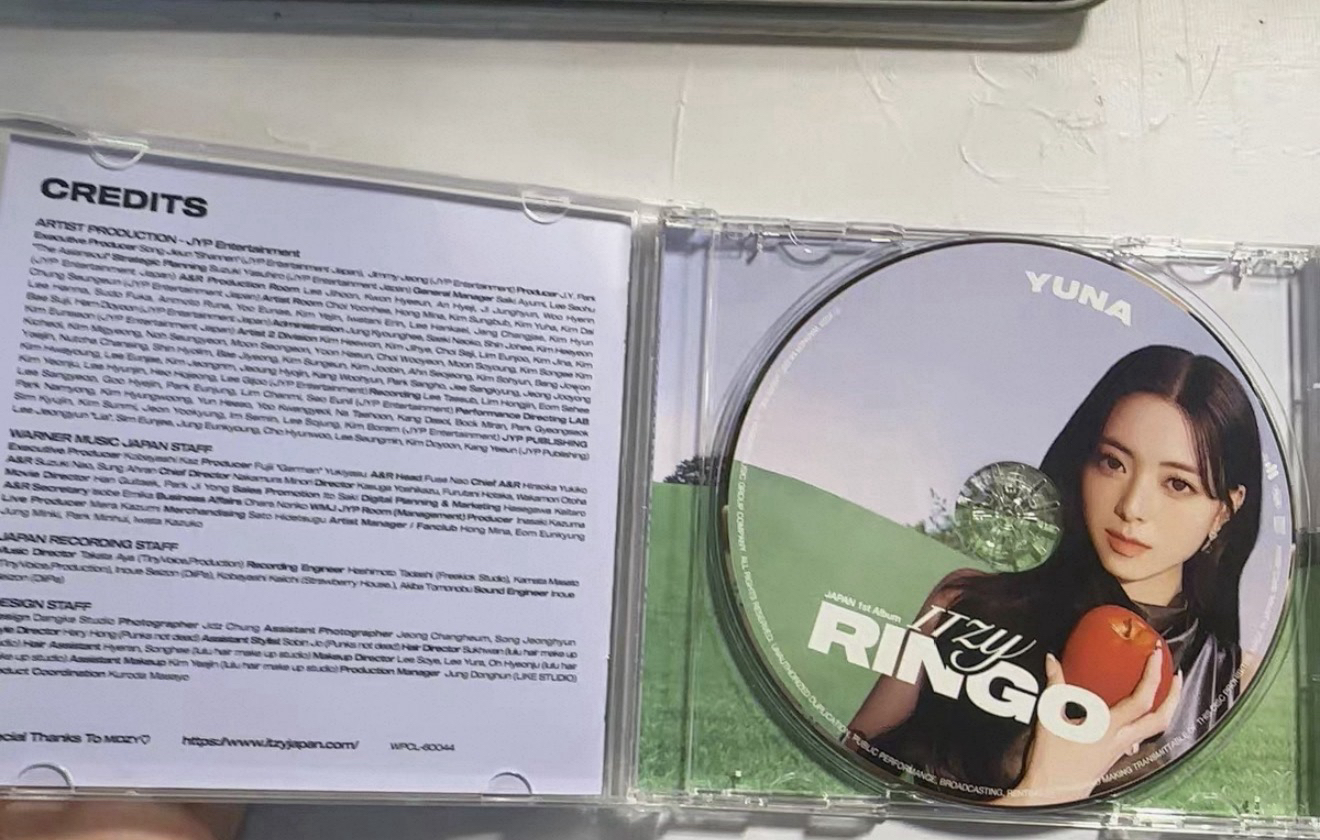 Yuna 限量個人FC盤