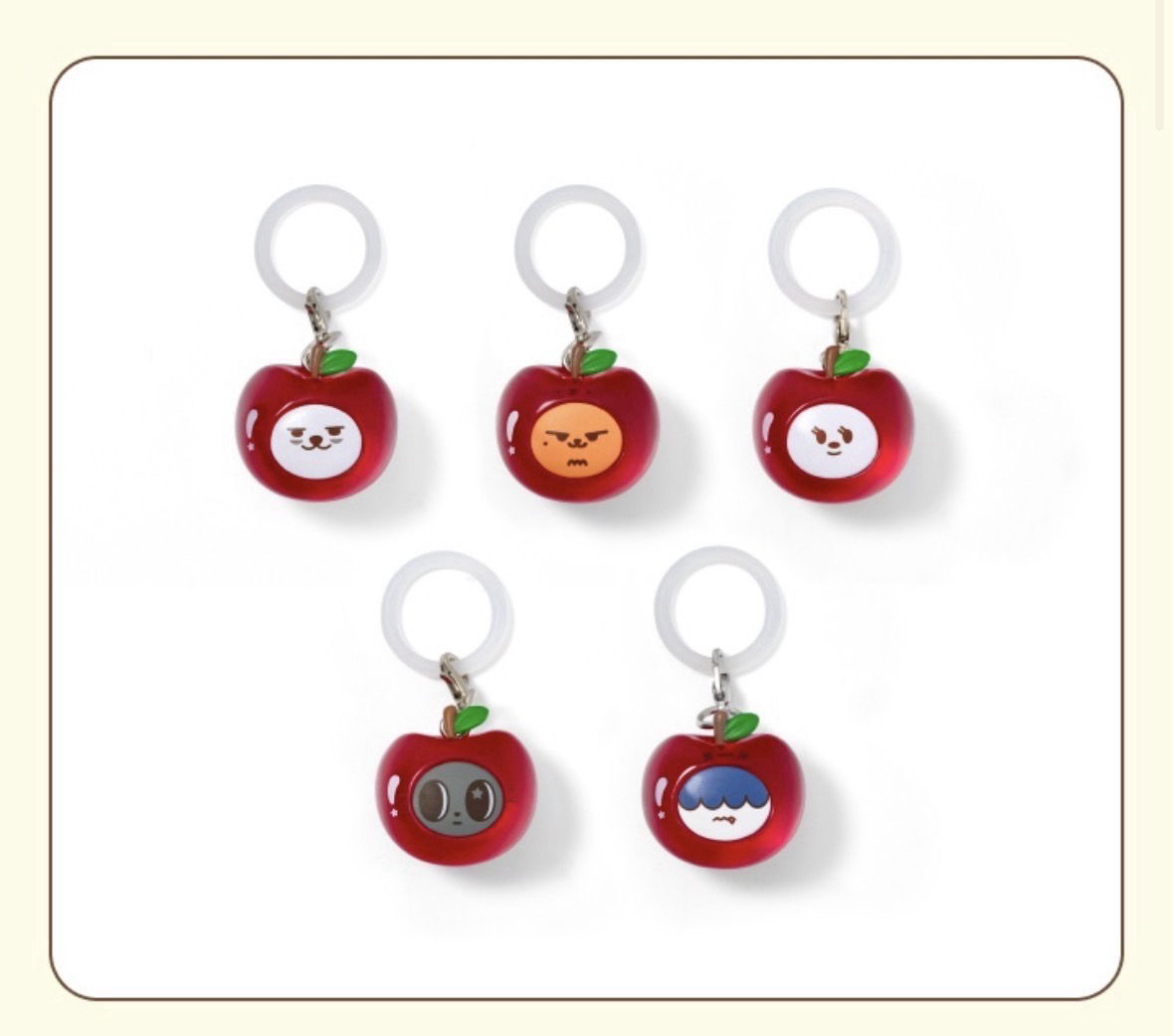 蘋果🍎角巴 吊飾 勇猛