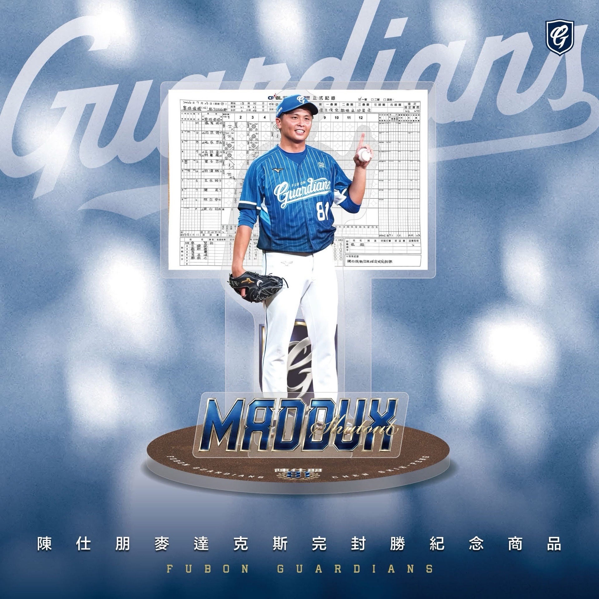 陳仕朋MADDUX完封勝商品