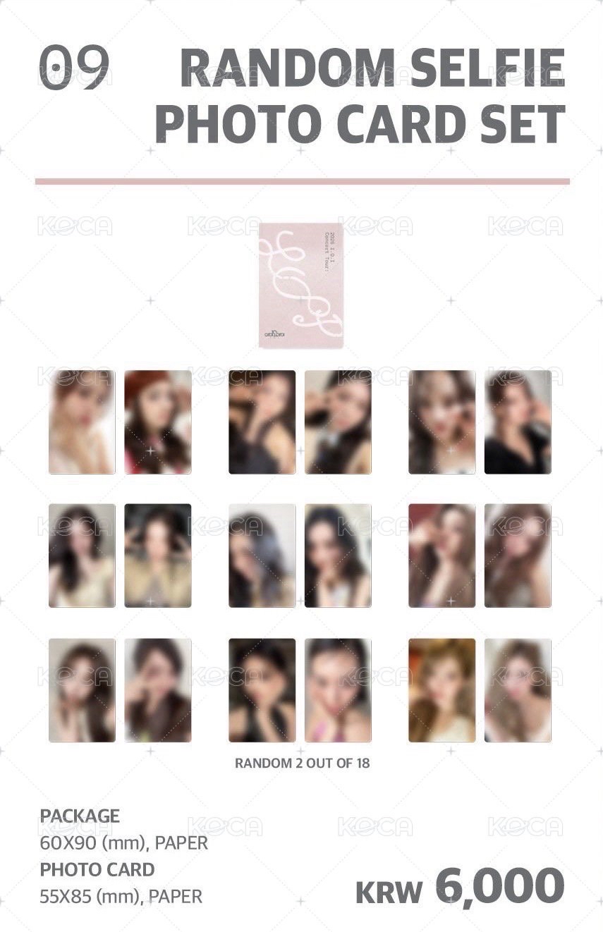 I.O.I 十週年 未拆卡包