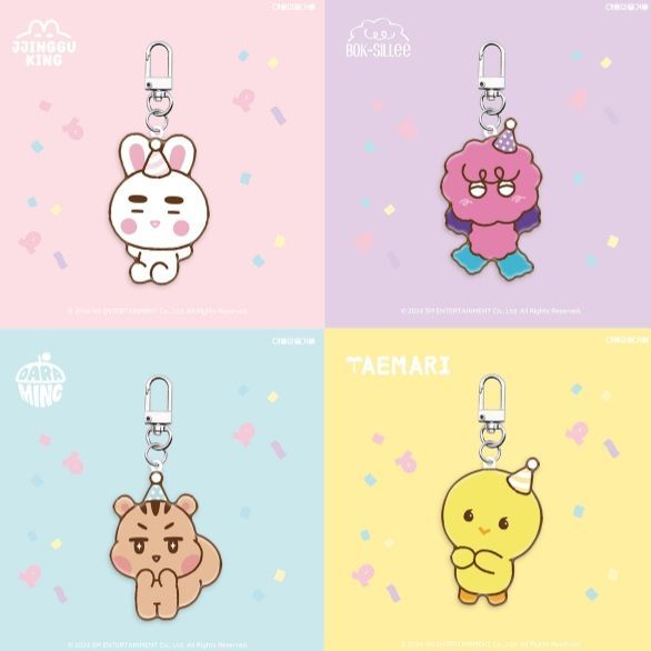 SHINee EZL CARD KEYRING