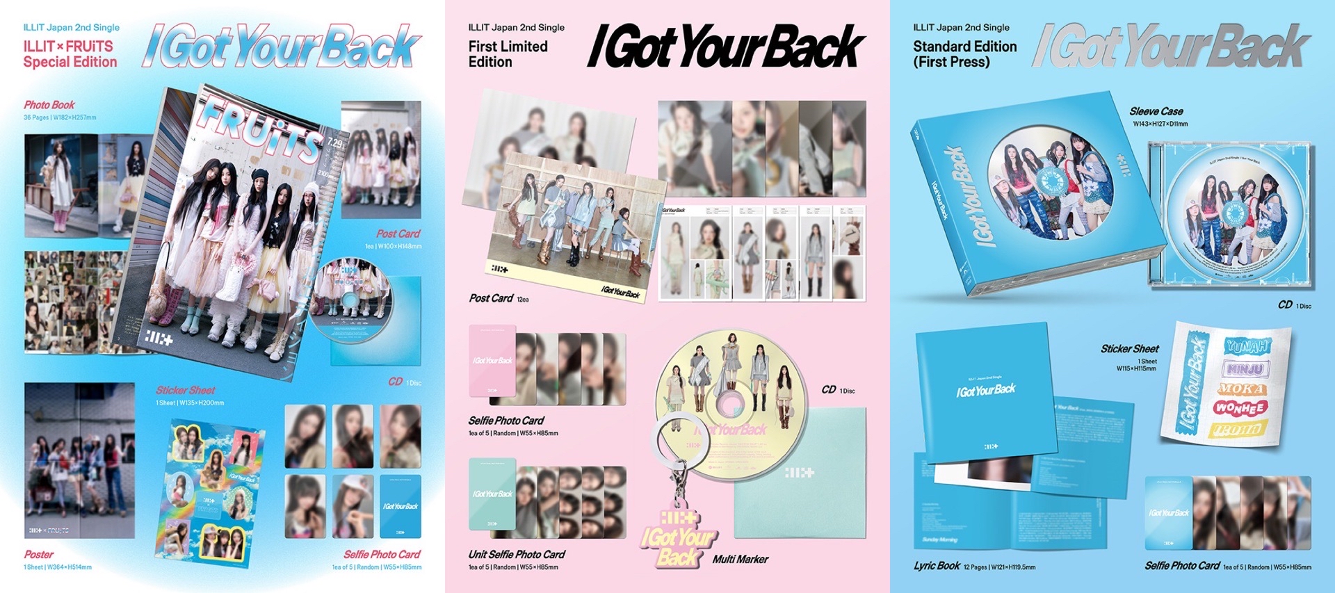 【非現貨】I Got Your Back 聯名盤＆初回盤＆通常盤 3SET 未拆專