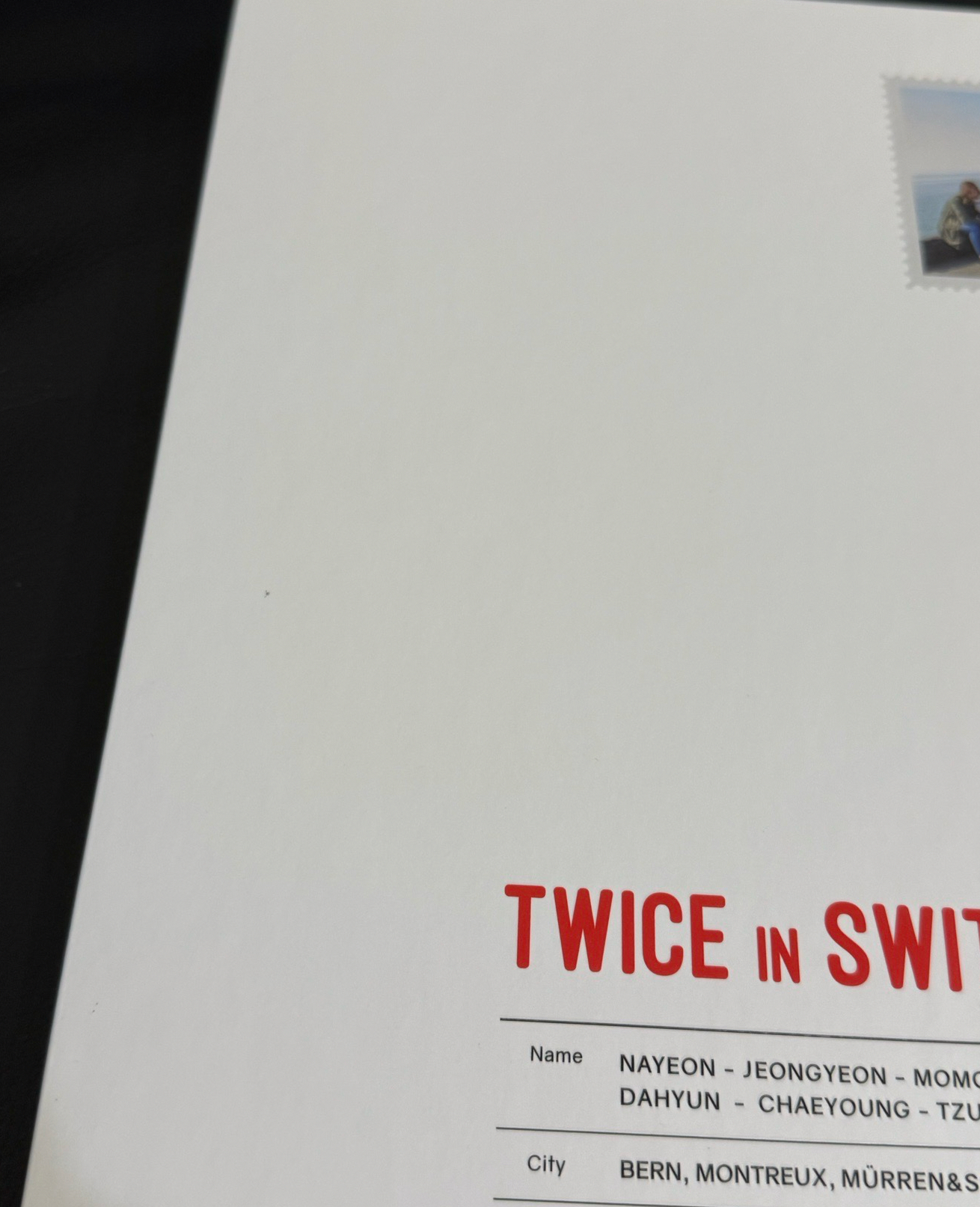 TWICE 瑞士寫真