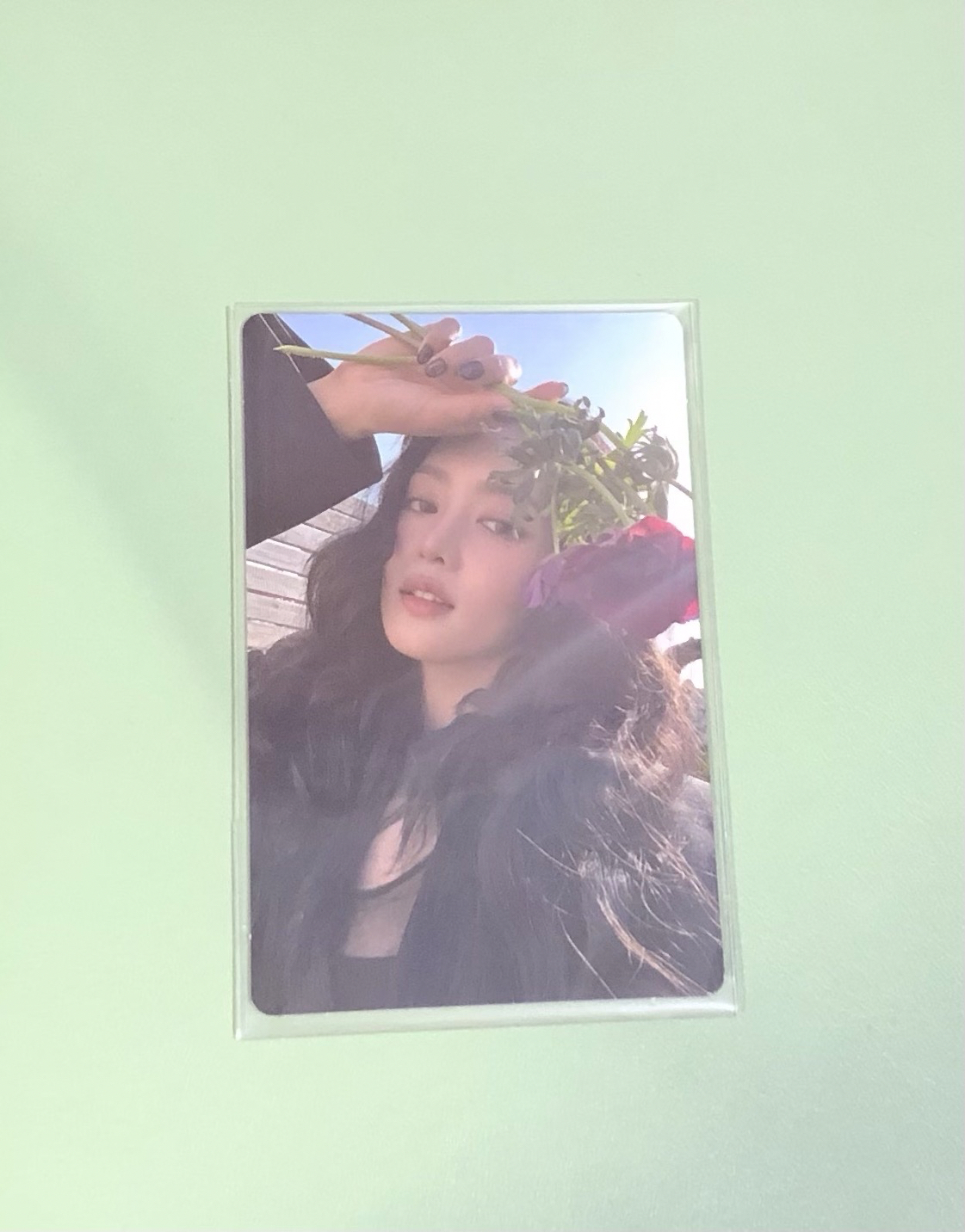 米妮 solo HER 粉版專輯卡