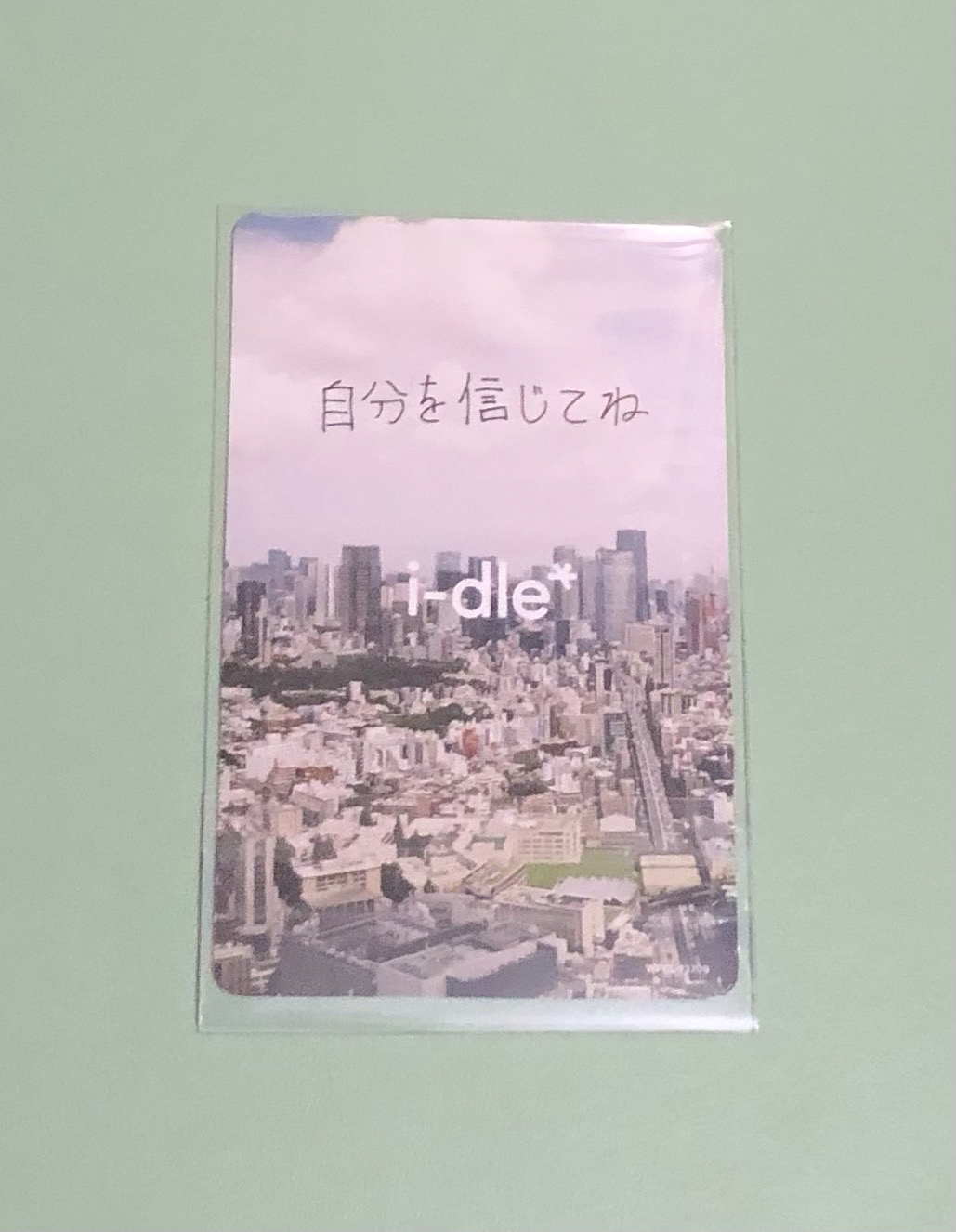 小娟 日本 1st ep 專輯卡 Jewer ver