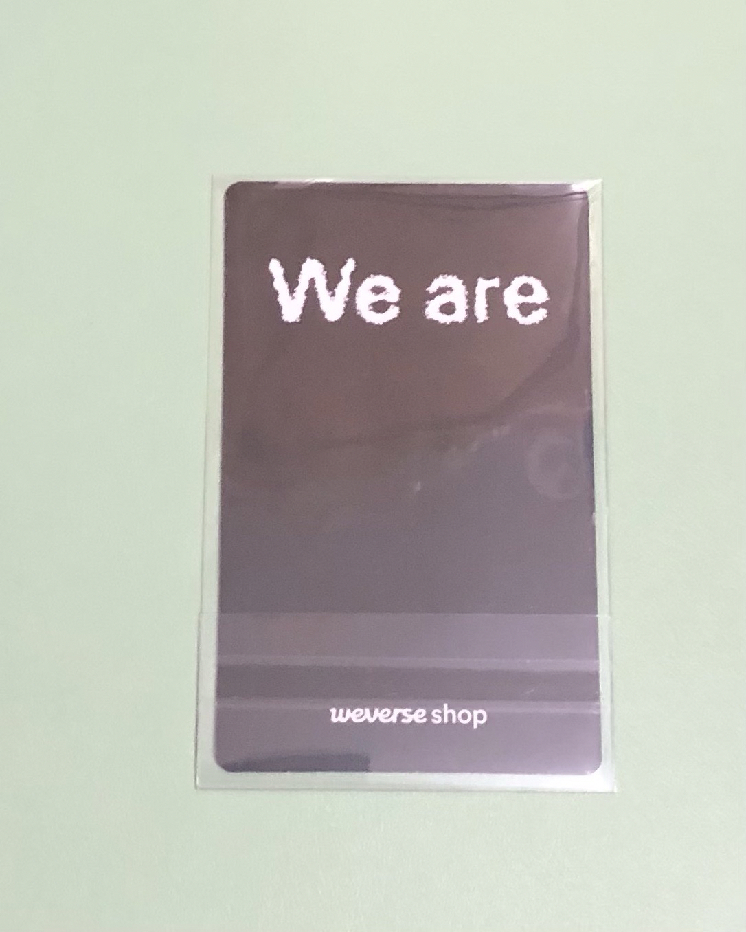 We are wvs 1.0 簽售卡 雨琦