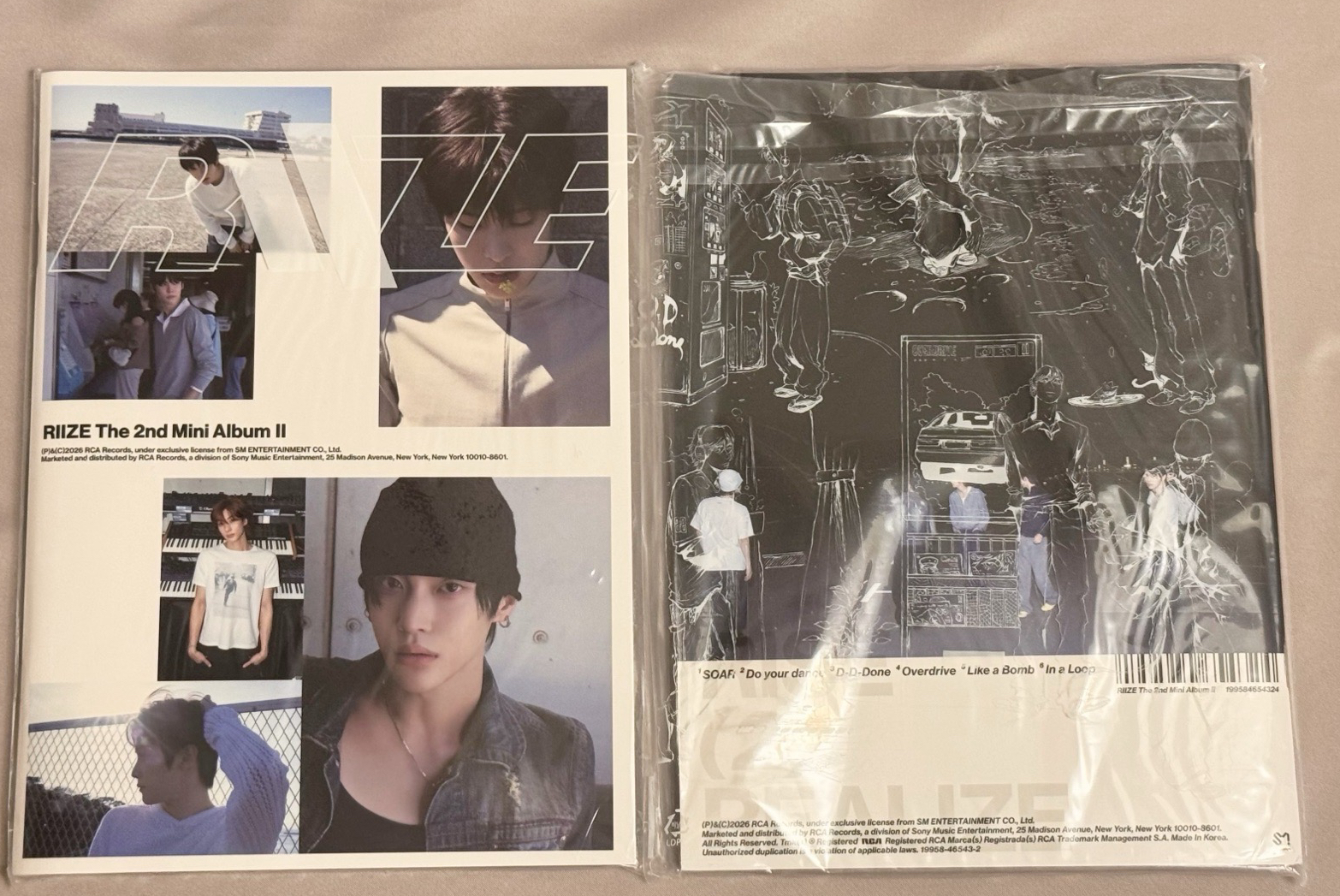 RIIZE II PB IIog B Ver.   美版親簽  現貨