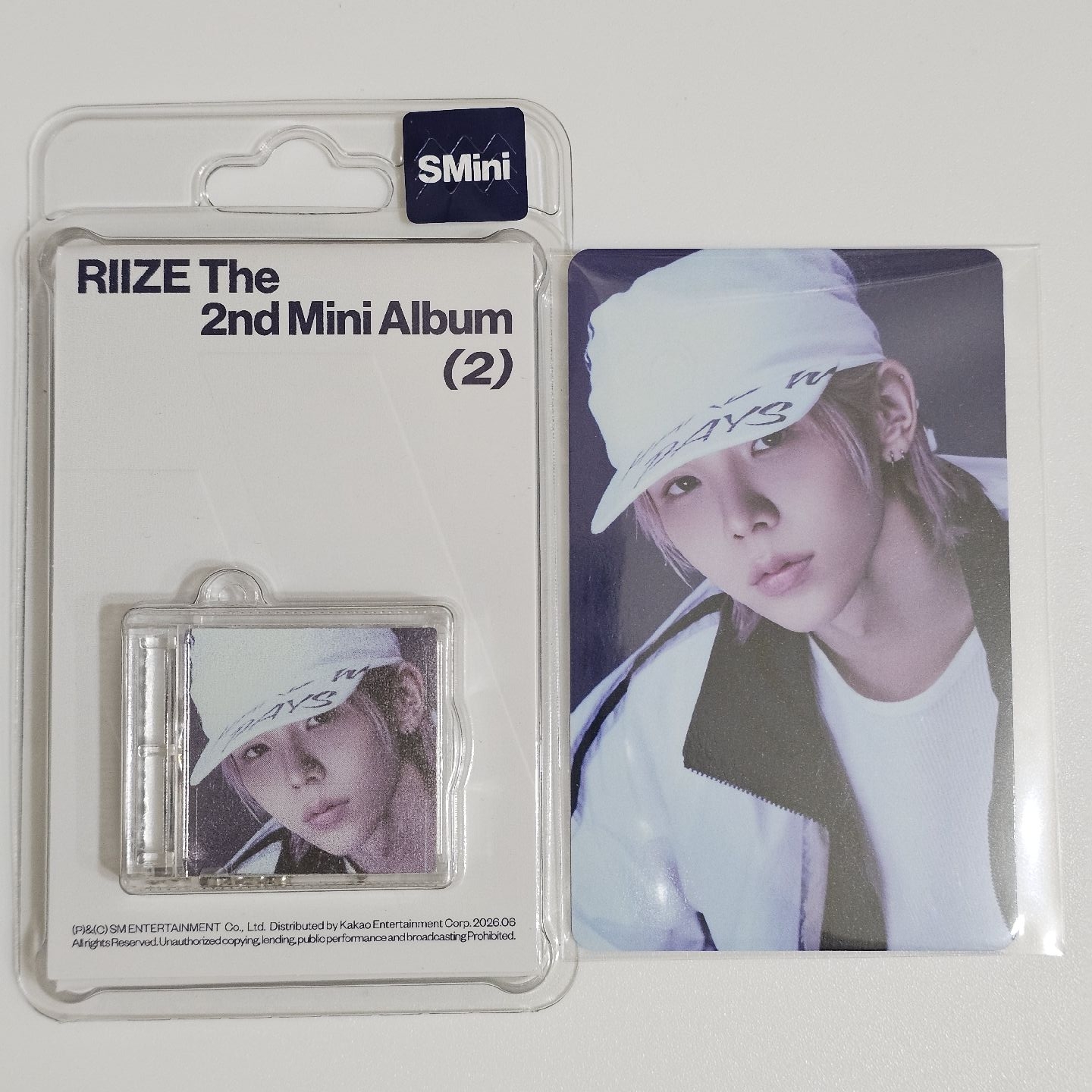 全新未拆 RIIZE II SMini+WVS特典 1卡1專