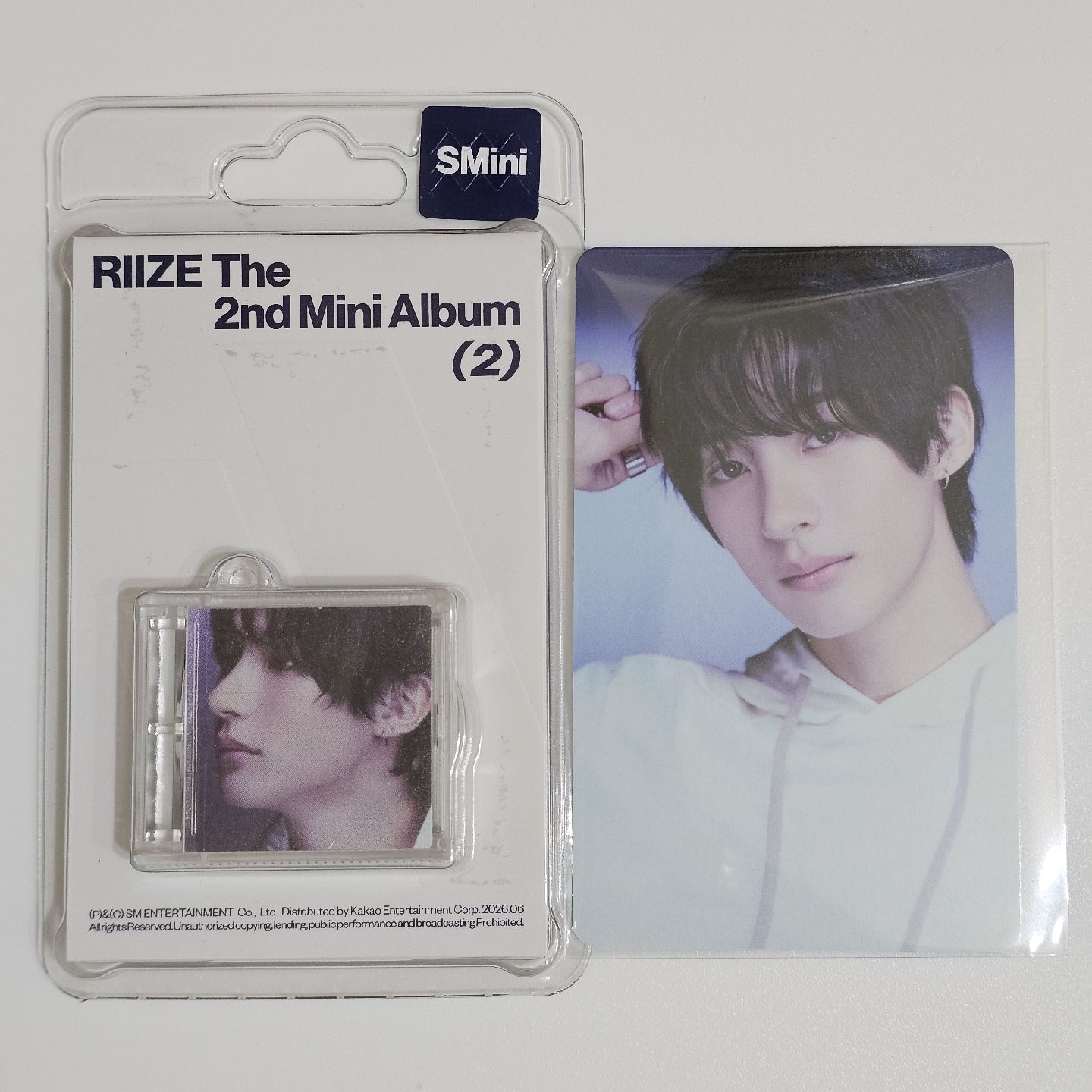 全新未拆 RIIZE II SMini+WVS特典 1卡1專