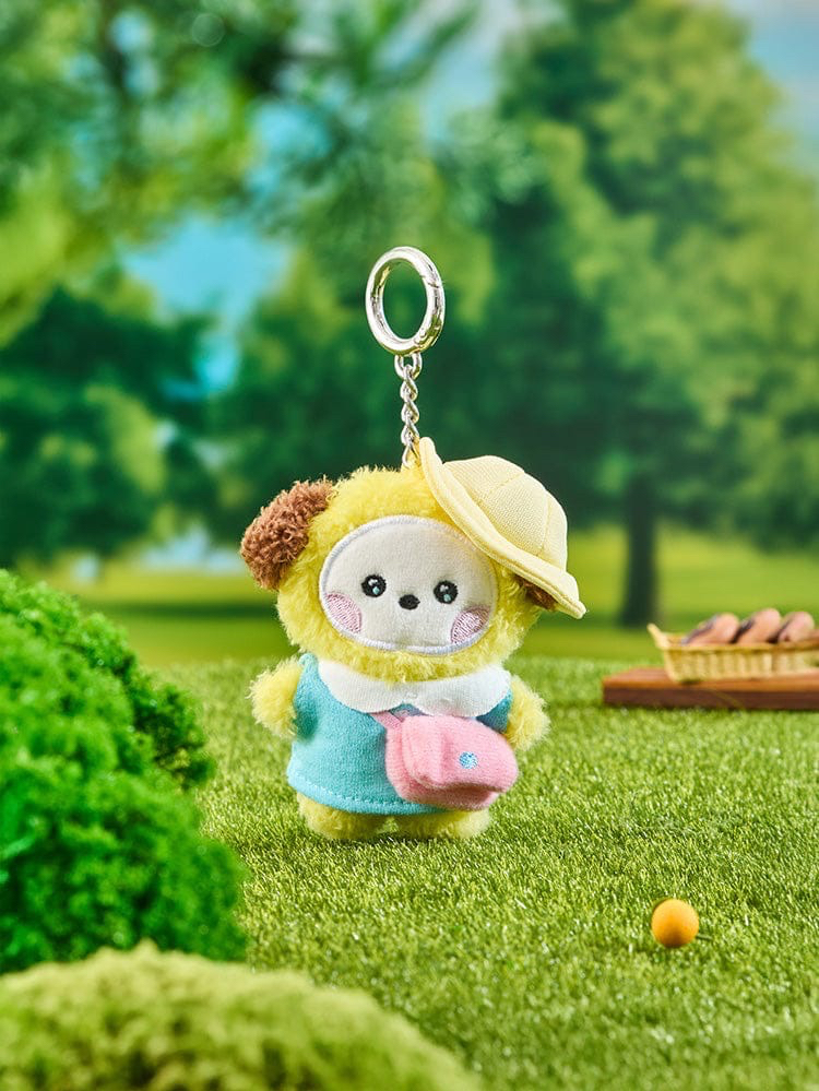 BT21 CHIMMY 迷你野餐娃娃鑰匙圈