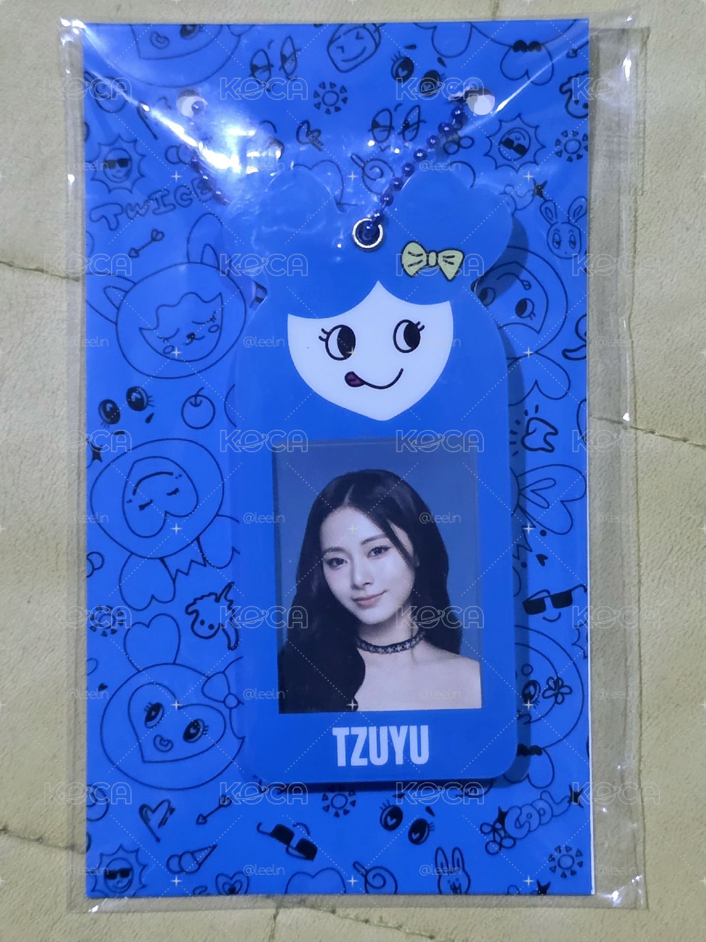 未拆 子瑜六巡證件鑰匙圈（社團同步）