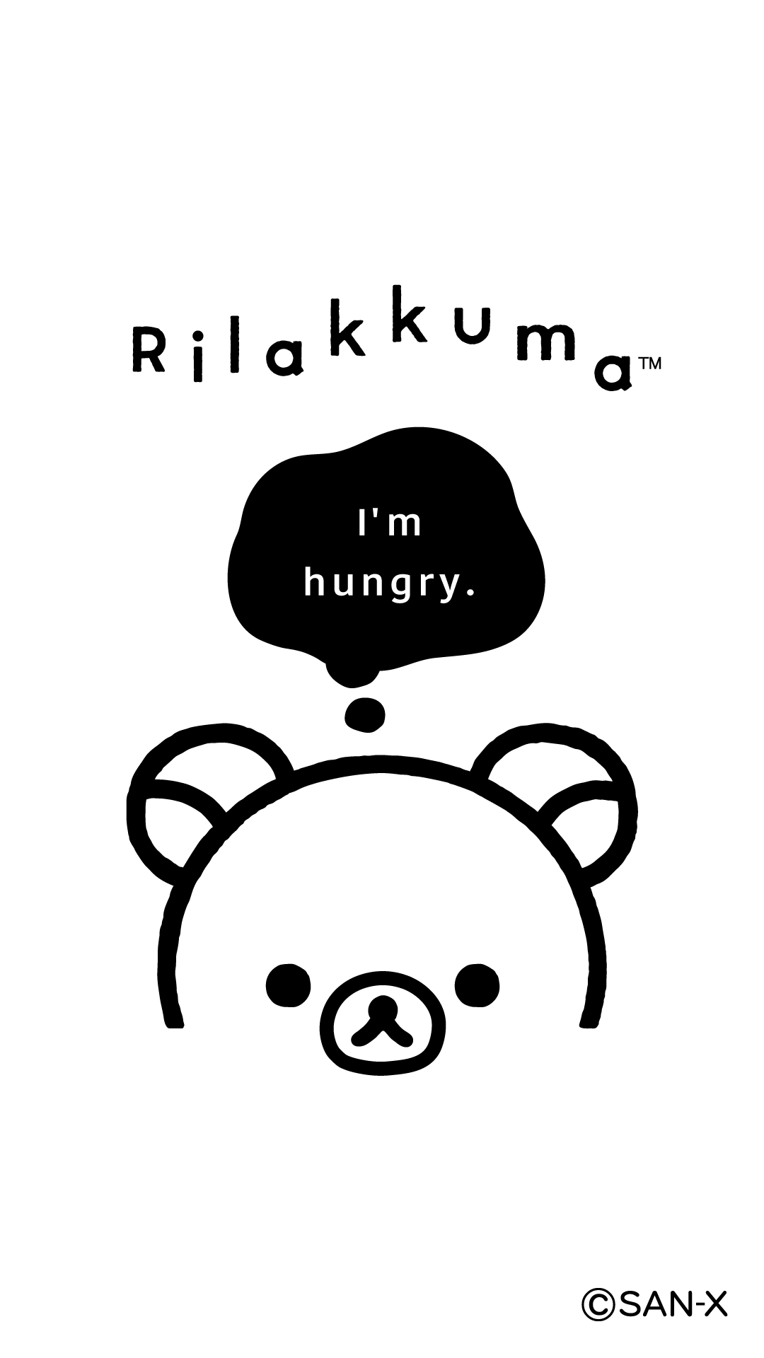 BASIC RILAKKUMA MONOCHROME