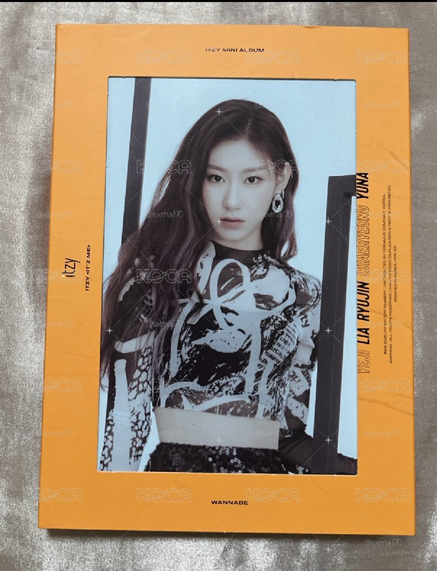 ITZY 迷二 專輯 橘版 空專