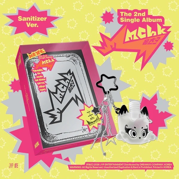 NEXZ 2nd Single Album [Mmchk] Sanitizer ver.