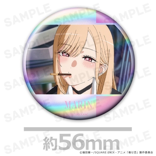 TVアニメ「その着せ替え人形は恋をする」Season 2 ホログラム缶バッジ2個セット 喜多川海夢 vol.1