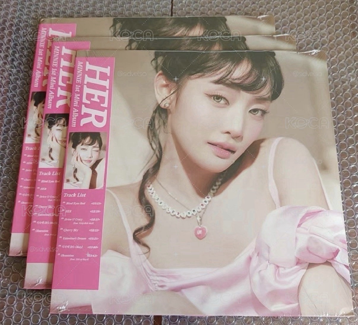 全新未拆 MINNIE SOLO二批黑膠 一張