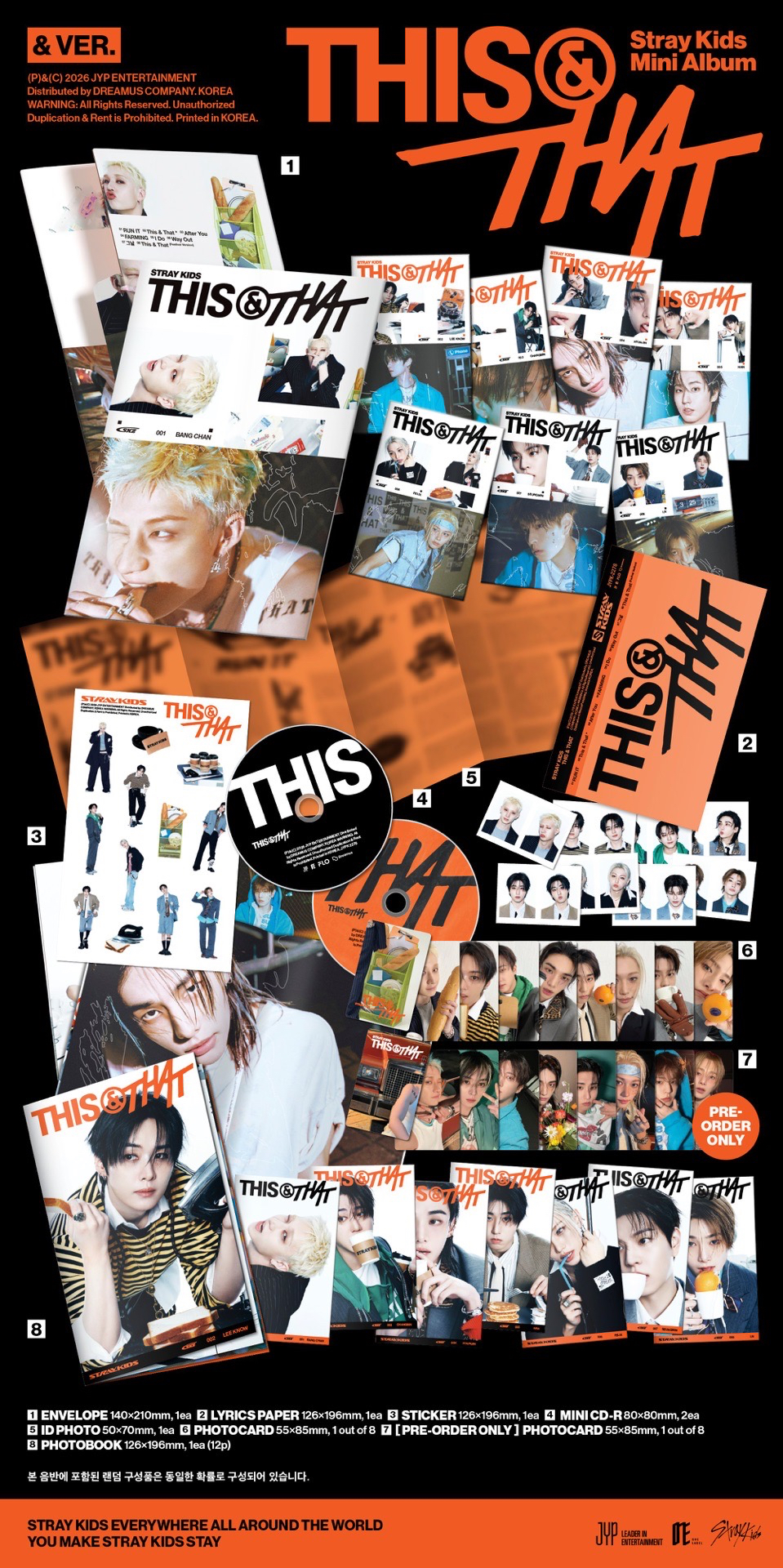 THIS & THAT 專輯單封& ver. | BANG CHAN - THIS & THAT - 專輯